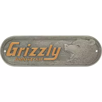 Buy Grizzly H4609 Oblong Nameplate-Small • 39.95$