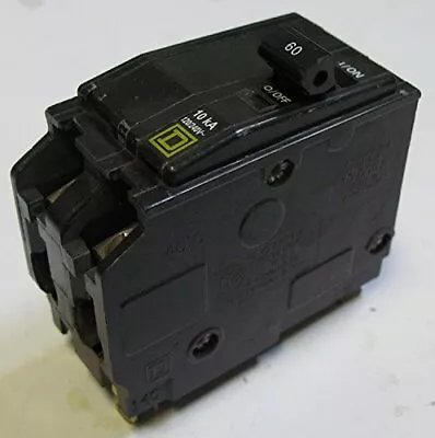 Buy SCHNEIDER ELECTRIC Miniature Circuit Breaker 120/240-Volt 60-Amp QO260 • 13.92$