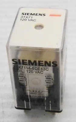 Buy Siemens 3TX7114-5DF13C Relay 15A 120VAC • 22.09$