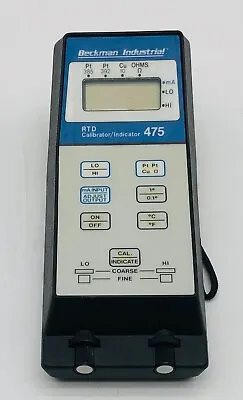 Buy Beckman Industrial Rtd 475 Calibrator/indicator  *not Tested* • 31.47$