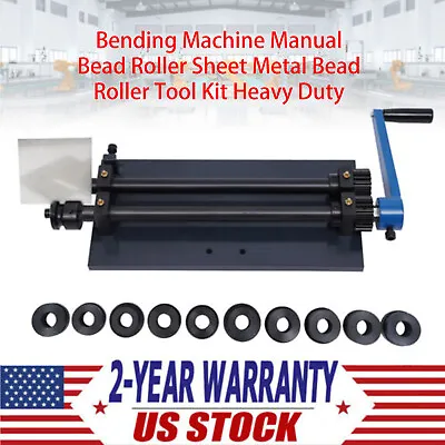 Buy Bending Machine Manual Bead Roller Sheet Metal Bead Roller Tool Kit Heavy Duty • 180$