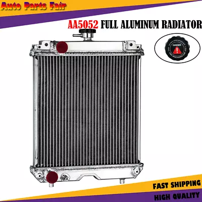 Buy Aluminum Radiator W/Cap For Kubota Compact Tractor 13.77 ×13.7  Core Size • 229$