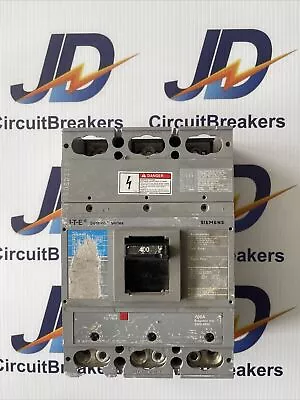 Buy Siemens JXD63B400 400A 600V 3 Pole Molded Case Circuit Breaker • 250$