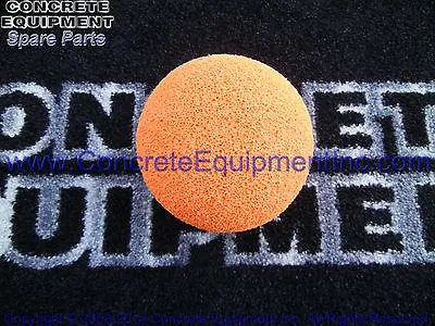 Buy Concrete Pump 5  Hard Clean-out Sponge Ball For Schwing, Putzmeister, Alliance • 19.99$