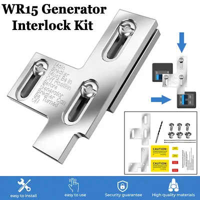 Buy Generator Interlock Kit For Siemens 200 Amp / Murray 150 Amp Main Breaker Panels • 31.99$