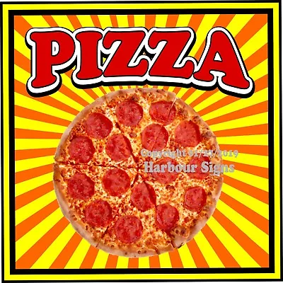 Buy Pizza DECAL (Choose Your Size) S Concession Food Truck Vinyl Sign Sticker  • 16.99$