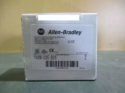 Buy Allen Bradley 140M-C2E-B25 Motor Protection Circuit Breaker Unused • 74.99$