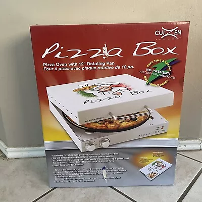 Buy Cuizen Pizza Box Rotating Countertop 12  Pizza Oven PIZ-4012 • 130$