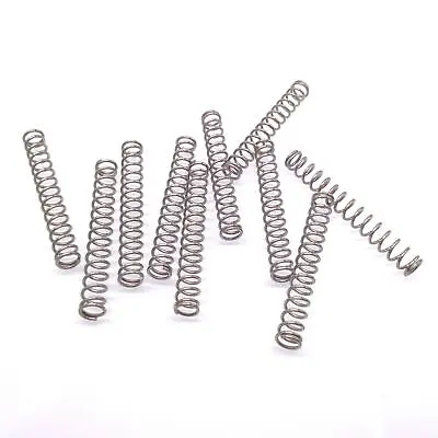 Buy 10pcs 0.8mm X 6mm X 50mm Stainless Steel Compression Spring Pressure Spring • 11.42$