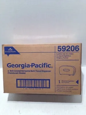 Buy Georgia-Pacific Bathroom Tissue Dispenser Dbl Roll Translucent SKE 59206-QTY 3 • 42.99$