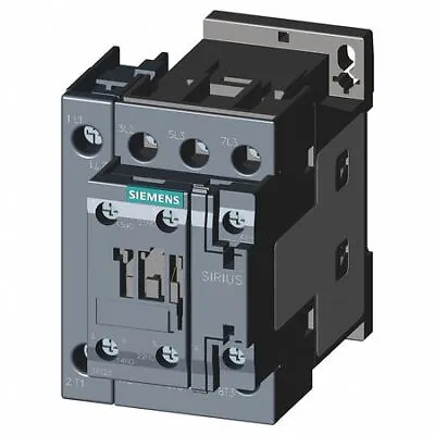Buy Siemens 3Rt23251ak60 Iec Magnetic Contactor, 4 Poles, 110/120V Ac, Reversing: No • 110.88$