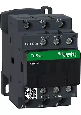 Buy Schneider Electric LC1D09M7 CONTACTOR 9A 3POLES 1NO+1NC Coil 220VAC LC1-D09M7 • 35.99$