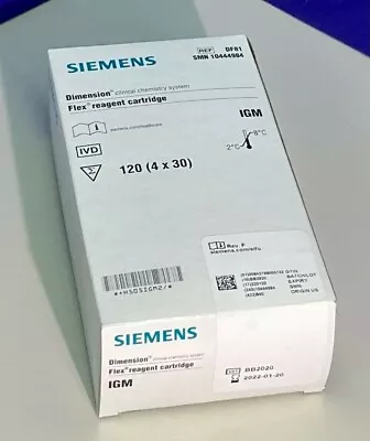 Buy DF81 Siemens Dade Dimension IgM (4 Cartridges, 120 Tests/Box) (SMN 10444984) • 462$