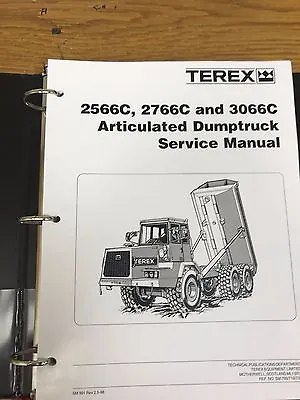 Buy Terex 2566C 2766C 3066 Articulated Dump Truck Service Shop Repair Service Manual • 77.61$