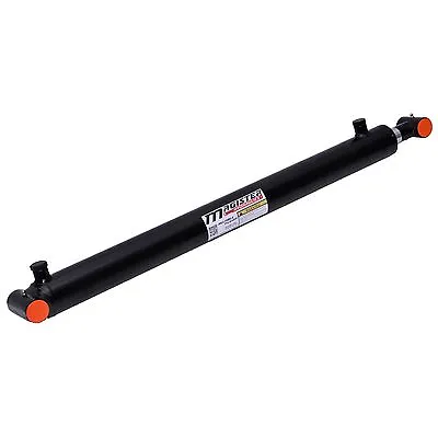 Buy Hydraulic Cylinder Welded Double Acting 2.5  Bore 40  Stroke Cross Tube 2.5x40 • 307.13$