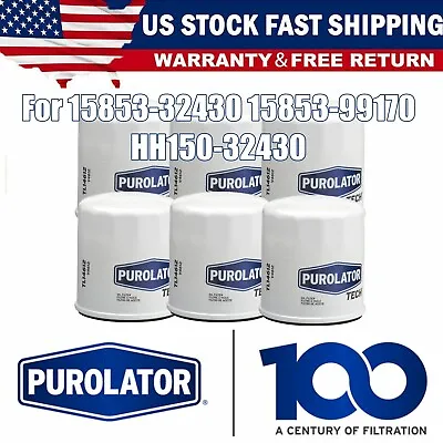 Buy For 15853-32430 15853-99170 HH150-32430 6x Engine Oil Filter Fits Kubota • 29.23$