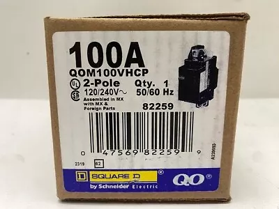 Buy Schneider Electric QOM100VHCP 100Amp Main Breaker • 69.99$