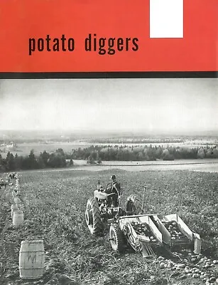 Buy IH McCormick Nos. 12 16 & 17 Potato Diggers 1 2 Row Dealer Sales Brochure • 20$