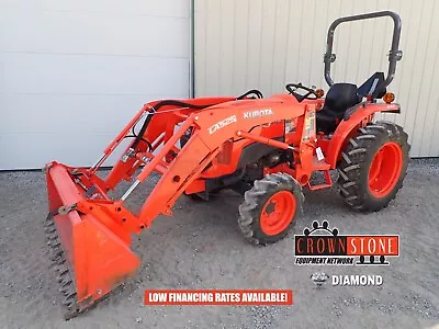 Buy 2017 Kubota L3901 Tractor W/ Loader, 4wd, Hydro, 306 Hours, Front Hydraulics • 22,900$