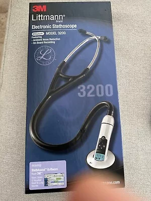 Buy 3m Littmann 3200 Electronic Stethoscope. Ambient Noise Reduction, Bluetooth • 325$