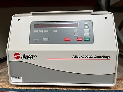 Buy Beckman Coulter Allegra X-22 Centrifuge • 1,000$