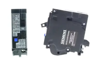 Buy Siemens 15 Amp 1-Pole Combination AFCI Plug-On Neutral Circuit Breaker • 36$