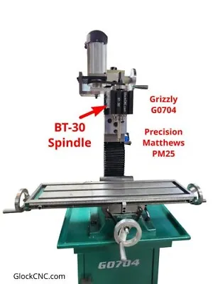 Buy BT30 Spindle For Grizzly G0704 Or PM25 Precision Matthews Mill - ATC Ready • 886$