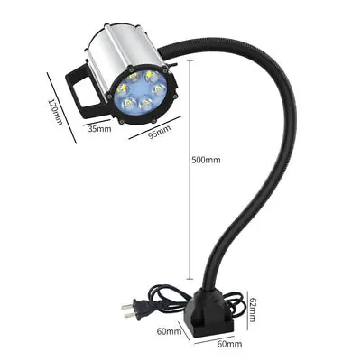 Buy LED Work Light Flexible Gooseneck Lathe Milling CNC Machine  Workbench Lamp • 35.15$