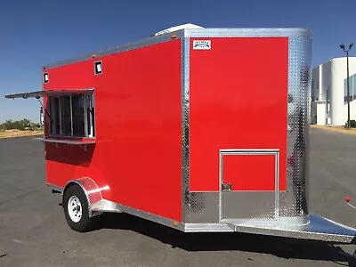 Buy 12' X 7'  CONCESSION FOOD RESTAURANT CATERING TRAILER  EVENT • 16,850$
