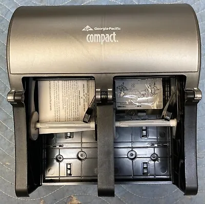 Buy Georgia Pacific Compact 4-Roll Quad Coreless Toilet Paper Dispenser (56746) • 32$