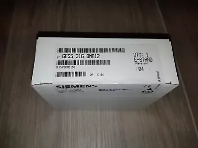 Buy Siemens SIMATIC S5 Connection IM 316 6ES5 316-8MA12 -sealed- • 53.30$