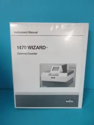 Buy Perkin Elmer Wallac Wizard 1470 Automatic Gamma Counter Instrument Manual Only • 39.99$