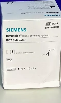 Buy DC84 Siemens Dimension Series (TIBC) Calibrator (6x1mL) [SMN 10445006] • 54$