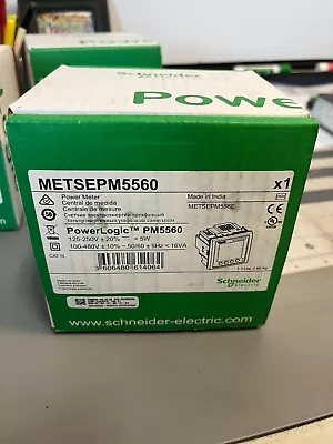 Buy METSEPM5560 SCHNEIDER ELECTRIC Power Logic Meter BRAND NEW PM5560 US STOCK! • 849.99$