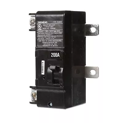 Buy Siemens MBK200A 200-Amp Main Circuit Breaker For Use In Ultimate Load Centers • 149.11$