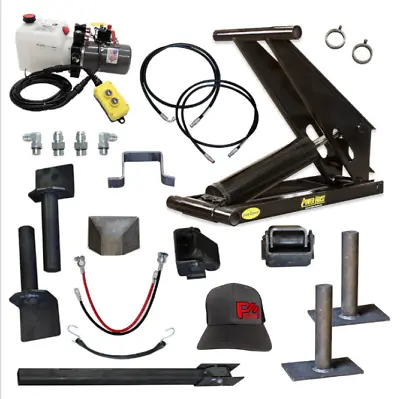 Buy 12 Ton Hydraulic Scissor Hoist Kits | PH625 | Dump Bed Kit For Trailers & Trucks • 3,075$