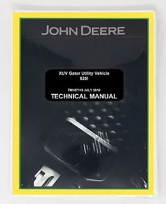 Buy John Deere XUV 825i Gator Technical Service Repair Shop Manual - TM107119 • 75.60$