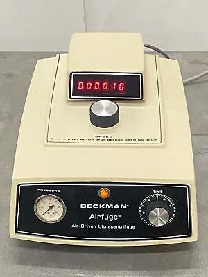 Buy Beckman Coulter 347854 Airfuge Digital Tachometer Air-Driven Ultra Centrifuge #2 • 899.99$