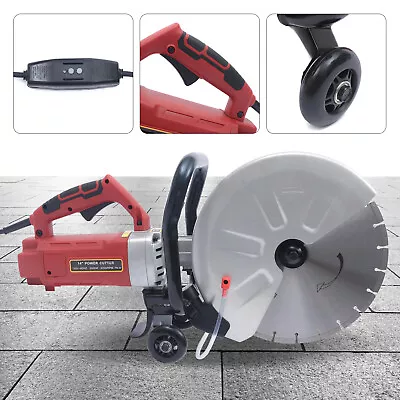 Buy Circular Ore Cutting Machine Electric Concrete Cut-Off/Slotting Saw W/Water Pump • 172.90$