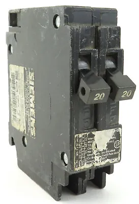 Buy Siemens Q2020 Twin Tandem 20A Plug-In Circuit Breaker • 15$