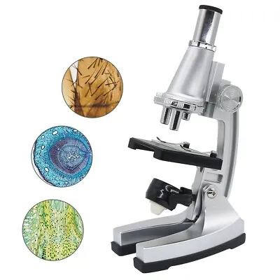 Buy 300X Monocular Microscope Portable LED Science Students Biological Microscope • 16.74$