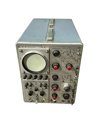 Buy Tektronix Oscilloscope 547 With 1A1 Dual-Trace Plug-In Unit ~ POWER ON/UNTESTED • 299.90$