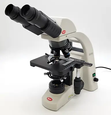 Buy Motic Microscope BA310 With 4x, 10x, 40x, And 100x Oil Objectives • 595$