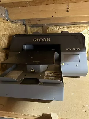 Buy Ricoh Ri 2000 Dtg Printer • 18,000$