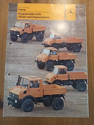 Buy Brochure UNIMOG Program Brochure Tractor Tug B • 16.17$