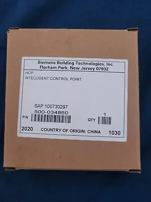 Buy Hcp- Intelligent Control Point Siemens  New In Box • 150$
