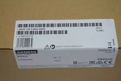 Buy New Siemens 6AV2123-2JB03-0AX0 6AV2 123-2JB03-0AX0 Touch Screen HMI • 708$