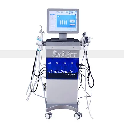 Buy 11 In 1 Hydra Facial Water Dermabrasion Microcurrent Photo Light Machine For Spa • 2,275$