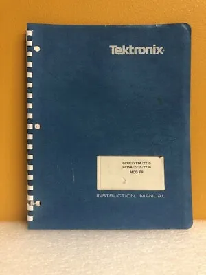 Buy Tektronix 061-2782-00 2213/2213A/2215/2215A/2235/2236 MOD FP Instruction Manual • 42.49$