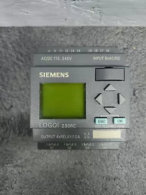 Buy Siemens LOGO! 230RC 6ED1 052-1FB00-0BA6 Logic Module 115-240V • 99.99$